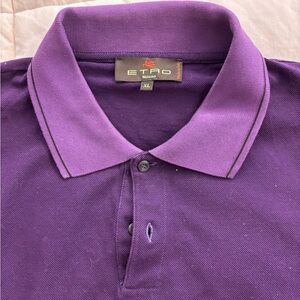Brand new Men’s 3button casual l/s purple shirt by ETRO